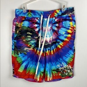 Billionaire Boys Club Kaleidoscope Tie-Dye Shorts size Large